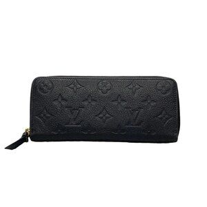 LOUIS VUITTON Portefeuille Clmence Noir Monogram Empreinte - 658-080125